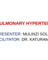 PULMONARY HYPERTENSION cover