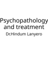 Psychopathology lecture (1) cover