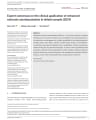 EXPERT CONSENSUS ON THE CLINICAL APPLICATION OF ENHANCED EXTERNAL COUNTERPULSATION IN ELDERLY PEOPLE cover