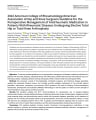 2022 American College of Rheumatology/American Association of Hip and Knee Surgeons Guideline for the Perioperative Management of Antirheumatic Medication in Patients With Rheumatic Diseases Undergoing Elective Total Hip or Total Knee Arthroplasty cover