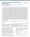 MEASURING ENHANCED RECOVERY IN OBSTETRICS: A NARRATIVE REVIEW cover