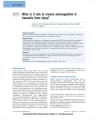 WHEN IS IT SAFE TO RESUME ANTICOAGULATION IN TRAUMATIC BRAIN INJURY? cover