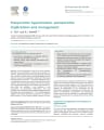 PREOPERATIVE HYPERTENSION: PERIOPERATIVE IMPLICATIONS AND MANAGEMENT cover