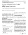 JUST THE FACTS: SODIUM BICARBONATE USAGE IN THE EMERGENCY DEPARTMENT cover