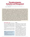 EXCLUDING PSEUDOTHROMBOCYTOPENIA cover