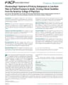 PHARMACOLOGIC TREATMENT OF PRIMARY OSTEOPOROSIS OR LOW BONE MASS TO PREVENT FRACTURES IN ADULTS: A LIVING CLINICAL GUIDELINE FROM THE AMERICAN COLLEGE OF PHYSICIANS cover