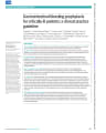 GASTROINTESTINAL BLEEDING PROPHYLAXIS FOR CRITICALLY ILL PATIENTS: A CLINICAL PRACTICE GUIDELINE cover