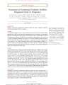 TREATMENT OF GESTATIONAL DIABETES MELLITUS DIAGNOSED EARLY IN PREGNANCY cover