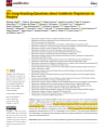 SIX LONG-STANDING QUESTIONS ABOUT ANTIBIOTIC PROPHYLAXIS IN SURGERY cover