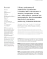 EFFICACY AND SAFETY OF PIPERACILLIN-TAZOBACTAM COMPARED WITH MEROPENEM IN TREATING COMPLICATED URINARY TRACT INFECTIONS INCLUDING ACUTE PYELONEPHRITIS DUE TO EXTENDED-SPECTRUM β-LACTAMASE-PRODUCING ENTEROBACTERIACEAE cover