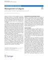 MANAGEMENT OF OLIGURIA cover