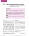 PERSPECTIVES ON PERIPHERAL PERFUSION ASSESSMENT cover