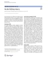 RECENT ADVANCES IN ICU: Acute kidney injury cover