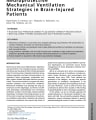 NEUROPROTECTIVE MECHANICAL VENTILATION STRATEGIES IN BRAIN-INJURED PATIENTS cover