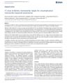 A 5-DAY ANTIBIOTIC STEWARDSHIP TARGET FOR UNCOMPLICATED COMMUNITY-ACQUIRED PNEUMONIA cover