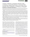 VITAMIN D DEFICIENCY AT HOSPITAL ADMISSION WITH COMMUNITY-ACQUIRED PNEUMONIA IS ASSOCIATED WITH INCREASED RISK OF MORTALITY: A PROSPECTIVE COHORT STUDY cover