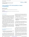 CLINICAL GUIDELINE: ACG CLINICAL GUIDELINE ON HEPATIC ENCEPHALOPATHY cover