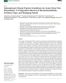 INTERNATIONAL CLINICAL PRACTICE GUIDELINES FOR ACUTE DEEP VEIN THROMBOSIS: A COMPARATIVE REVIEW OF RECOMMENDATIONS, EVIDENCE GAPS, AND EMERGING TRENDS cover
