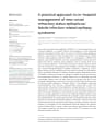 A PRACTICAL APPROACH TO IN-HOSPITAL MANAGEMENT OF NEW-ONSET REFRACTORY STATUS EPILEPTICUS/FEBRILE INFECTION RELATED EPILEPSY SYNDROME cover