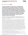 CONSENSUS GUIDANCE FOR BETA-LACTAM ANTIBIOTIC DOSE INDIVIDUALIZATION IN ACUTELY ILL PATIENTS cover