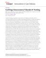 CURBING UNNECESSARY VITAMIN D TESTING cover