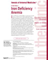 IRON DEFICIENCY cover