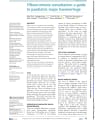 FIFTEEN-MINUTE CONSULTATION: A GUIDE TO PAEDIATRIC MAJOR HAEMORRHAGE cover