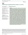 ALBUMIN USE IN CIRRHOSIS cover