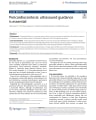 PERICARDIOCENTESIS: ULTRASOUND GUIDANCE IS ESSENTIAL cover