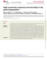 HIGH-SENSITIVITY TROPONINS AND MORTALITY IN THE GENERAL POPULATION cover