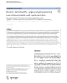 SEVERE COMMUNITY-ACQUIRED PNEUMONIA: CURRENT CONCEPTS AND CONTROVERSIES cover