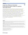 LONG-TERM EFFECTS OF RESTRICTION OF INTRAVENOUS FLUID IN ADULT ICU PATIENTS WITH SEPTIC SHOCK cover
