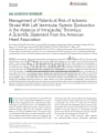 MANAGEMENT OF PATIENTS AT RISK OF ISCHEMIC STROKE WITH LEFT VENTRICULAR SYSTOLIC DYSFUNCTION IN THE ABSENCE OF INTRACARDIAC THROMBUS: A SCIENTIFIC STATEMENT FROM THE AMERICAN HEART ASSOCIATION cover