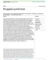 BRUGADA SYNDROME cover