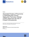 ASSOCIATED FACTORS OF PNEUMONIA IN INDIVIDUALS WITH CHRONIC OBSTRUCTIVE PULMONARY DISEASE (COPD) APART FROM THE USE OF INHALED CORTICOSTEROIDS cover