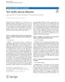 TEN MYTHS ABOUT ALBUMIN cover