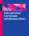 ACUTE AND CRITICAL CARE FORMULAS AND LABORATORY VALUES cover