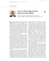 TIME TO MOVE BEYOND THE STATIN NOCEBO EFFECT cover