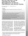 ANTIARRHYTHMIC DRUG THERAPY FOR ACUTE MANAGEMENT OF ATRIAL FIBRILLATION AND ATRIAL FLUTTER cover