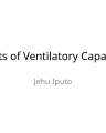 Tests of Ventilatory Capacity cover