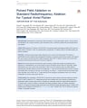 PULSED FIELD ABLATION VS STANDARD RADIOFREQUENCY ABLATION FOR TYPICAL ATRIAL FLUTTER cover