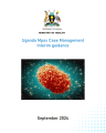 UGANDA MPOX CASE MANAGEMENT INTERIM GUIDANCE cover