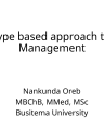 PHENOTYPE BASED APPROACH TO T2D cover