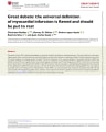 GREAT DEBATE: THE UNIVERSAL DEFINITION OF MYOCARDIAL INFARCTION IS FLAWED AND SHOULD BE PUT TO REST cover