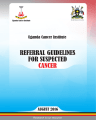 REFERRAL GUIDELINES FOR SUSPECTED CANCER cover