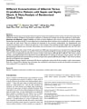 DIFFERENT CONCENTRATIONS OF ALBUMIN VERSUS CRYSTALLOID IN PATIENTS WITH SEPSIS AND SEPTIC SHOCK: A META-ANALYSIS OF RANDOMIZED CLINICAL TRIALS cover