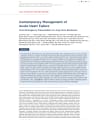 CONTEMPORARY MANAGEMENT OF ACUTE HEART FAILURE cover