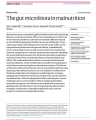 THE GUT MICROBIOTA IN MALNUTRITION cover