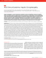 ACG CLINICAL GUIDELINE: HEPATIC ENCEPHALOPATHY cover