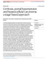 CIRRHOSIS, PORTAL HYPERTENSION AND HEPATOCELLULAR CARCINOMA: A STAGE-BASED APPROACH cover